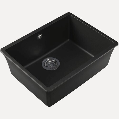 Изображение товара Мойка кухонная прямоугольная Флорентина Вега 500 Антрацит (22.320. D0500.302)
