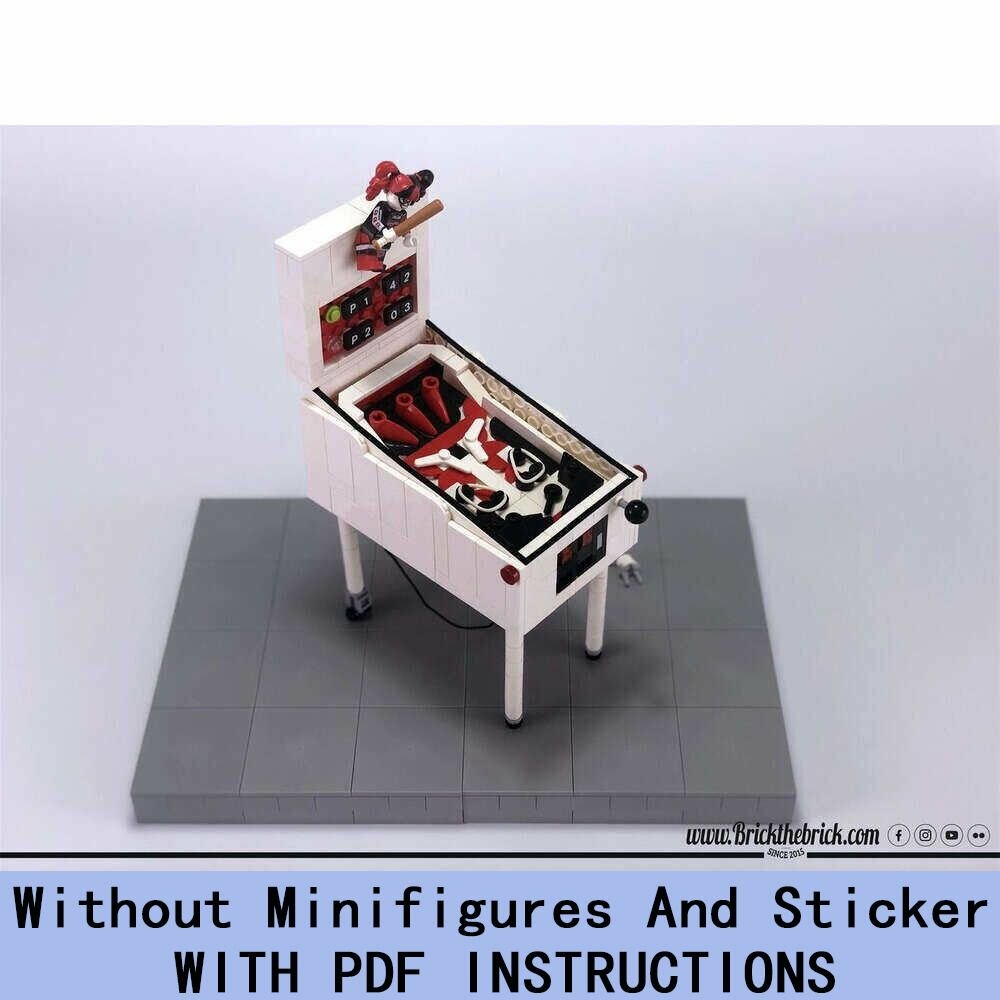 326шт. Конструктор HARLEY QUINN FLIPPER MACHINE Набор строительных блоков
