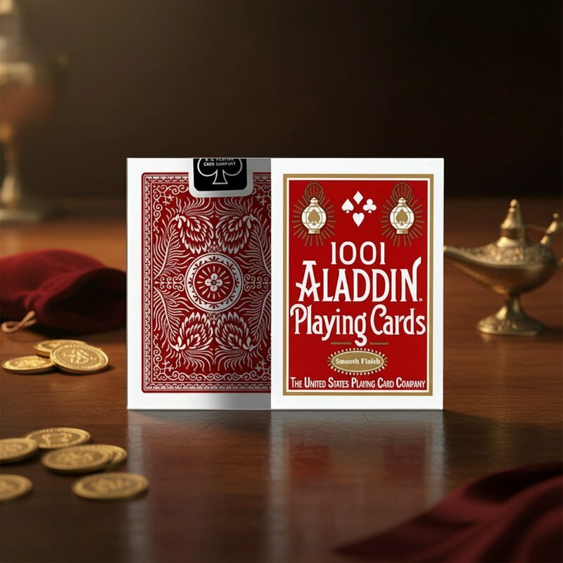 Карты игральные "Bicycle Aladdin Playing Cards red" 63302 Bicycle