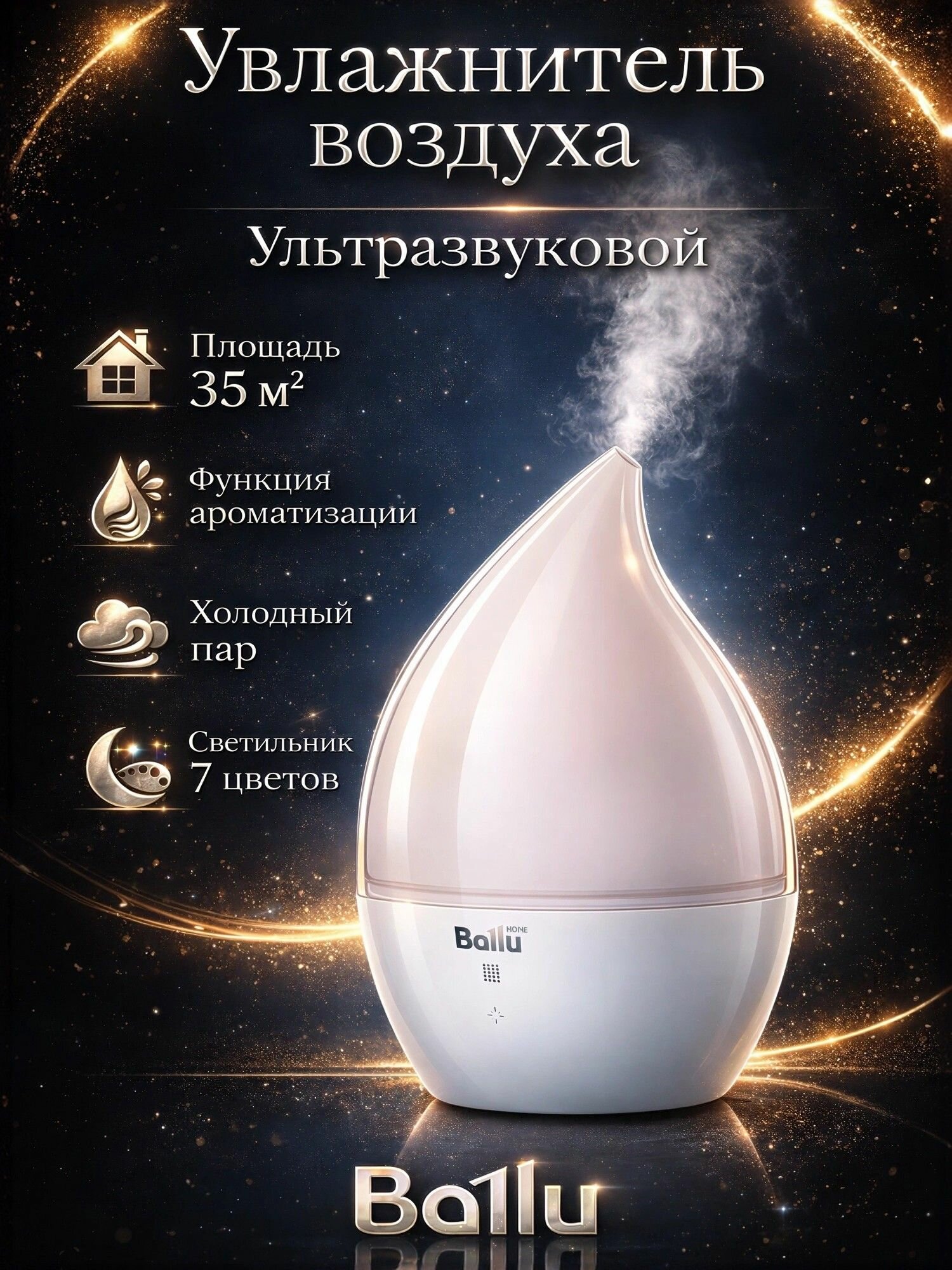 Увлажнитель воздуха Ballu UHB-190