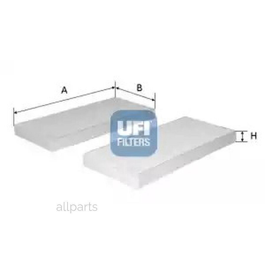 UFI 53.228.00 Фильтр салона [к-т 2шт.]
