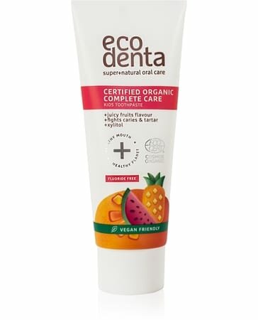 Зубная паста Ecodenta Organic Kids Certified Organic Juicy Fruit, 75 мл