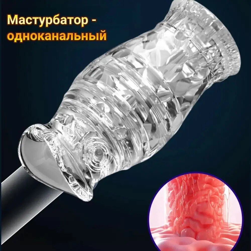Мастурбатор мужской двухсторонний / товары для взрослых 18+