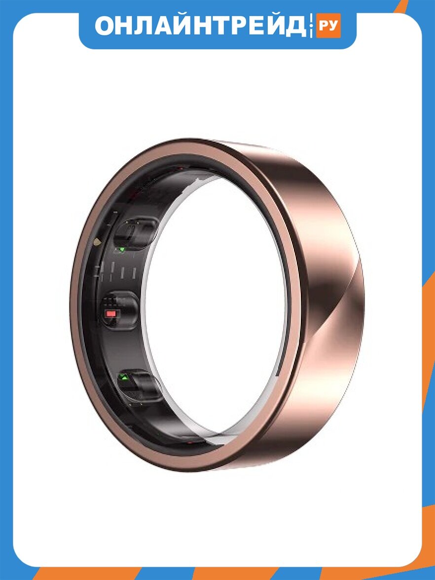 Смарт-кольцо Luna Noise Smart Ring Gen 2.0, размер 17 RUS розовое золото