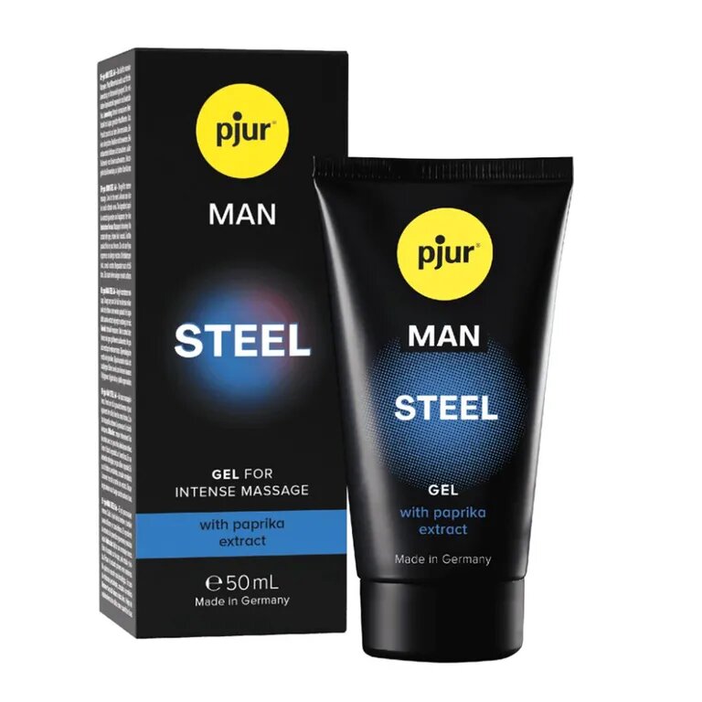 Pjur Смазка Man Steel возбуждающая 50 мл 50 мл