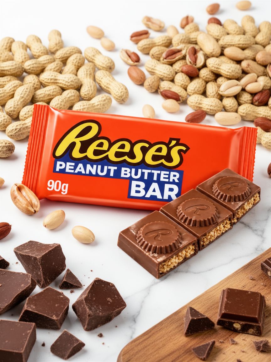 Шоколад Reeses Peanut Butter Bar с арахисовой пастой
