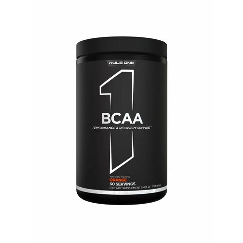 RULE ONE BCAA 510 г, аминокислоты, со вкусом апельсина