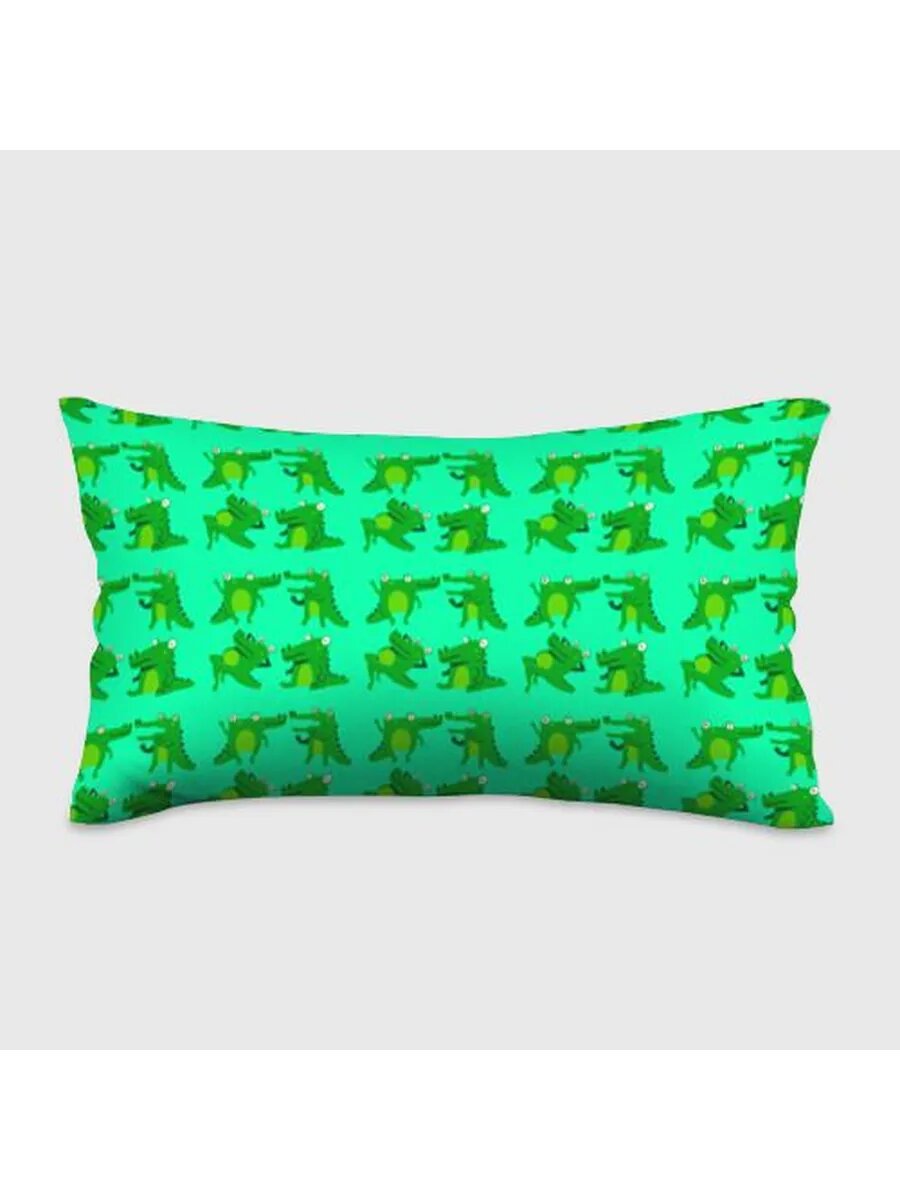 Funny crocodiles Подушка