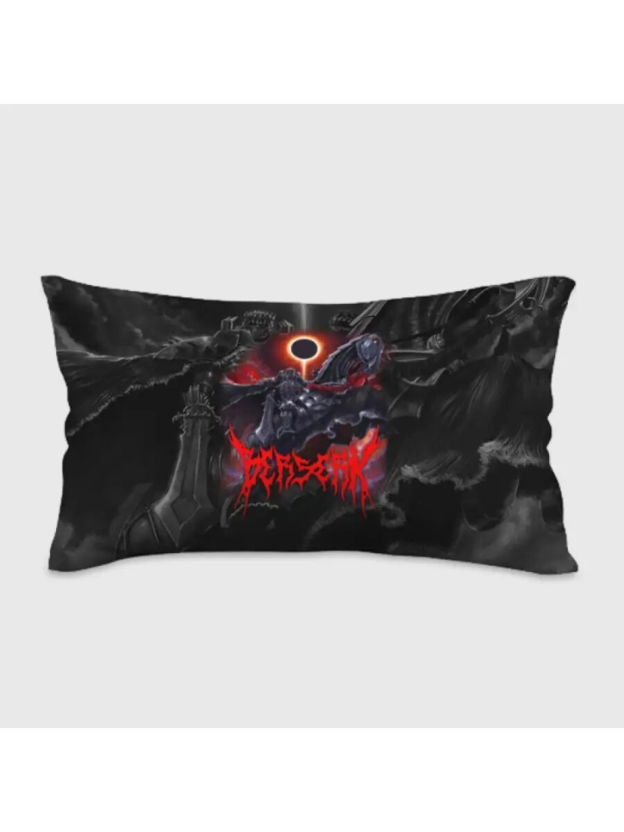 Подушка берсерк на коне под луной / BERSERK
