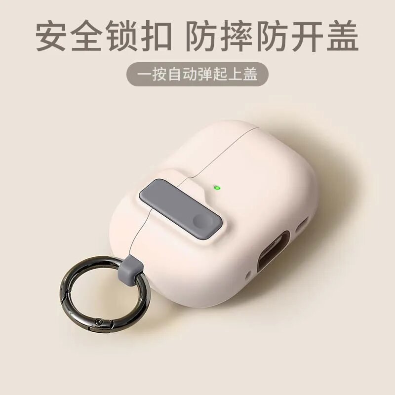 Защитный чехол для Airpods 4, роскошный чехол для наушников Apple Airpodspro 2 3 1/2 Air Pods Pro, противоударный с крючком