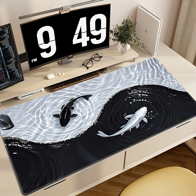 Коврик для мыши Tai Chi Koi Fish 30x60cm