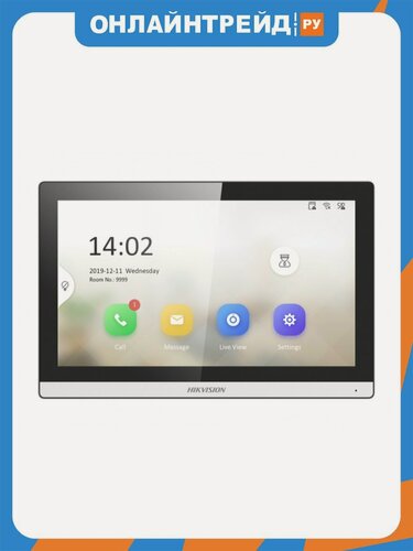 Изображение товара Видеодомофон Hikvision DS-KH6350-WTE1