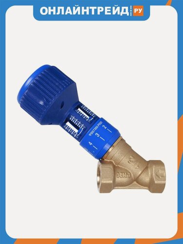Изображение товара Клапан балансировочный Cimberio 727ОТ, 1/2", ручной, Kvs=3,91 PN20 BB, без ниппелей