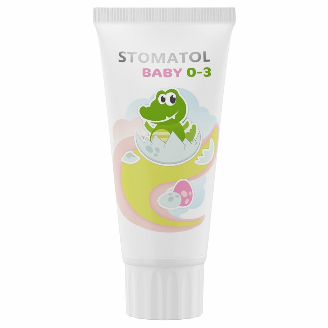 Stomatol Зубная паста детская Профилактическая Baby 0-3+ 50г