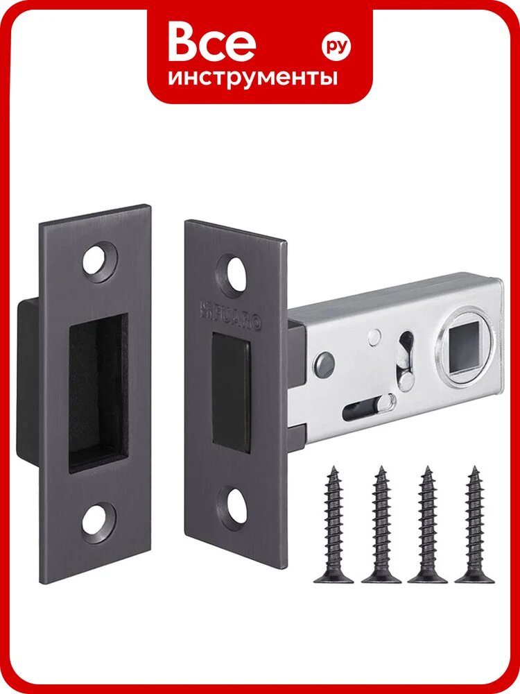 Врезная защелка Fuaro MAGNET M12-50-25 GR графит 37507