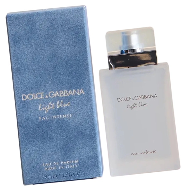 Парфюмерная вода Dolce & Gabbana Light Blue Eau Intense для женщин 50 мл / Интенс