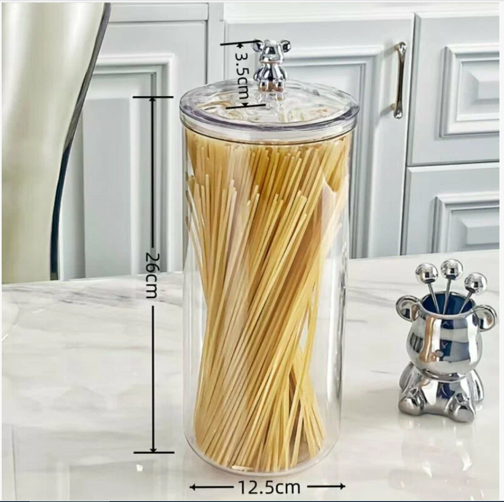Контейнер Shiny Kitchen "Герметичный", для хранения и сушки, прозрачный,2.6л