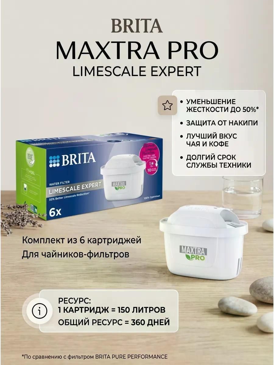 Картридж Brita MAXTRA Pro Жесткость фильтр для воды 6шт