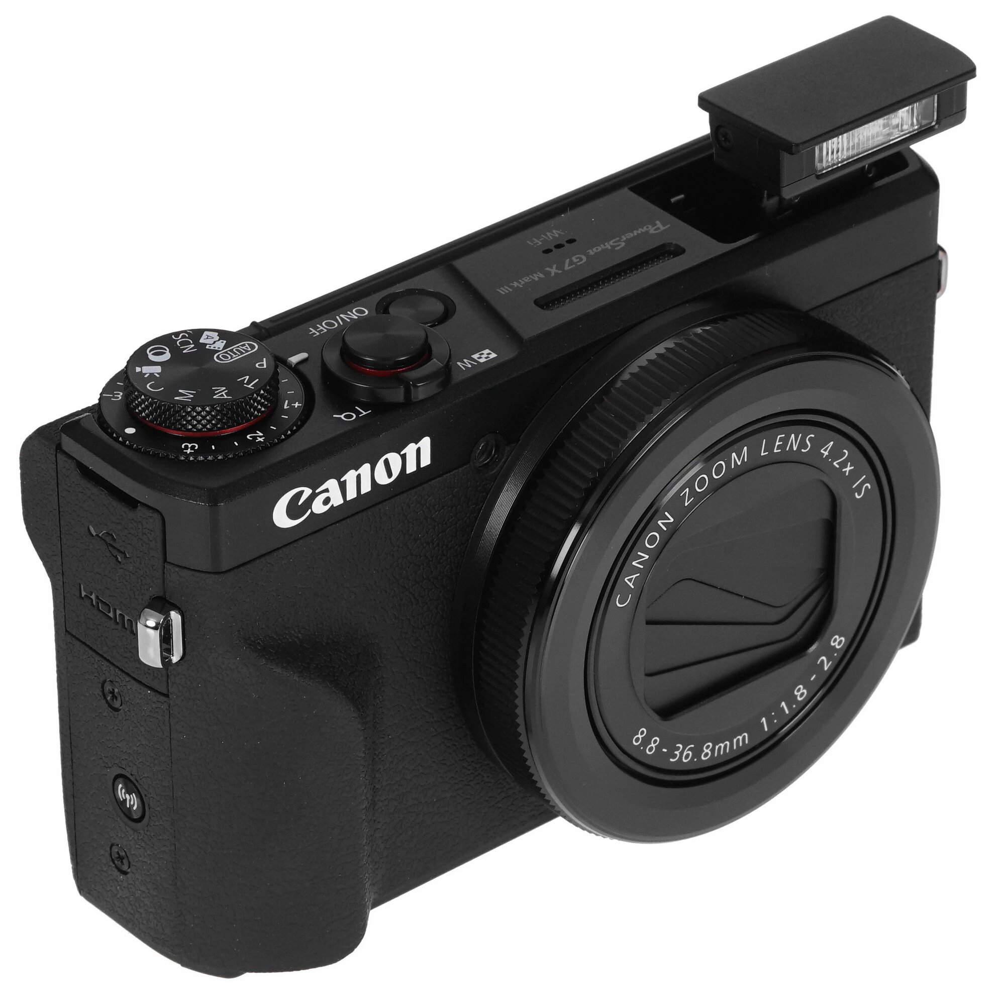 Компактный фотоаппарат Canon PowerShot G7X Mark III черный