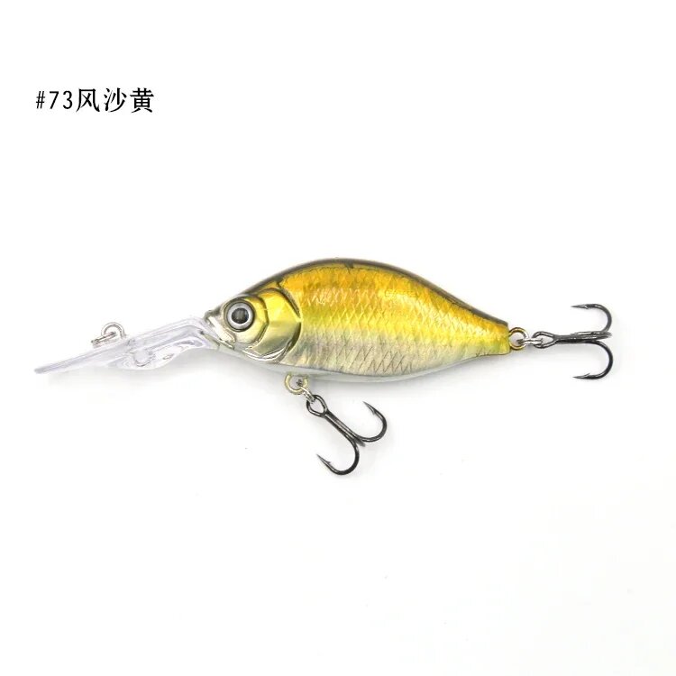 Воблер TSUNEKICHI ISSEI 46MR-SP 73 Wind yellow