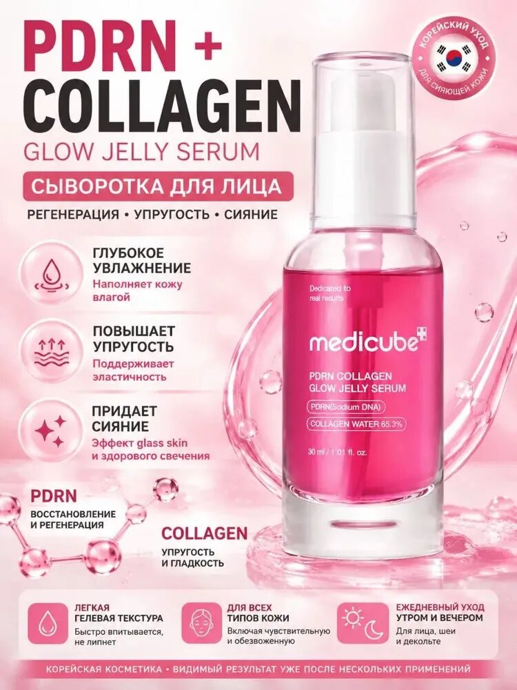 Medicube Сыворотка для ухода за кожей Антивозрастной уход, 30.15 мл