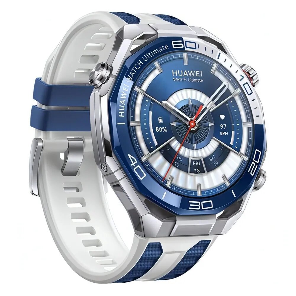 Смарт-часы HUAWEI Watch Ultimate 2 Blue 55020GBJ
