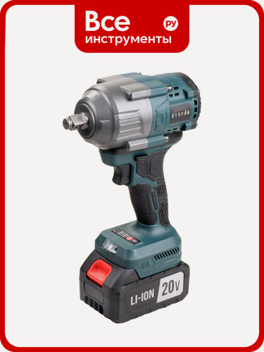 Изображение товара Аккумуляторный бесщеточный гайковерт Zitrek Crusher 20 PRO в кейсе, 20В, 800 Нм, 2x4.0Ач