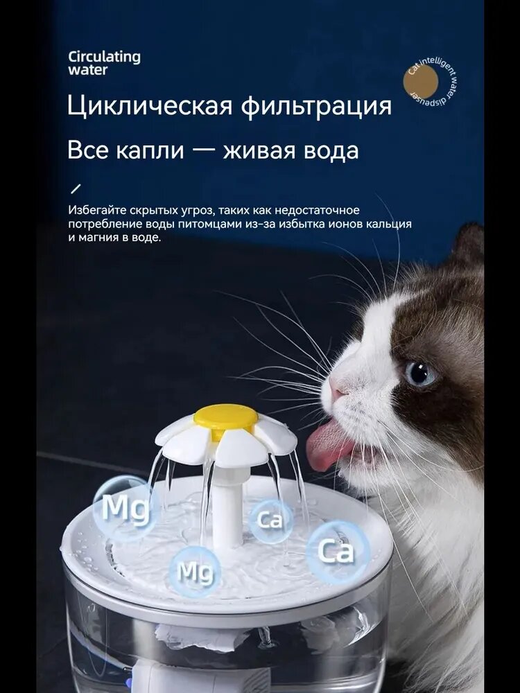 Питьевой фонтан для домашних животных
