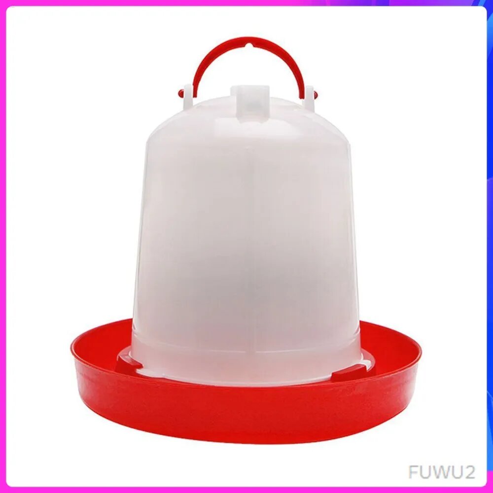 Поилка для кур, поилка, кормушка для птицы, 2,5 л, вода, товары для домашних животных