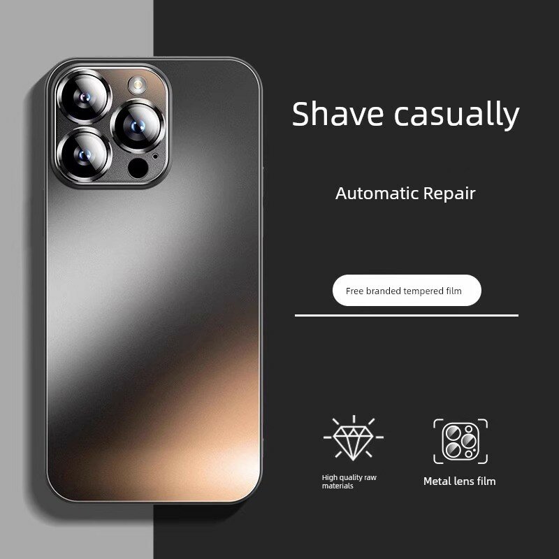 Чехол для iPhone 13 из матового материала, Графитовый чёрный, ультра-ударопрочный, защита от отпечатков пальцев