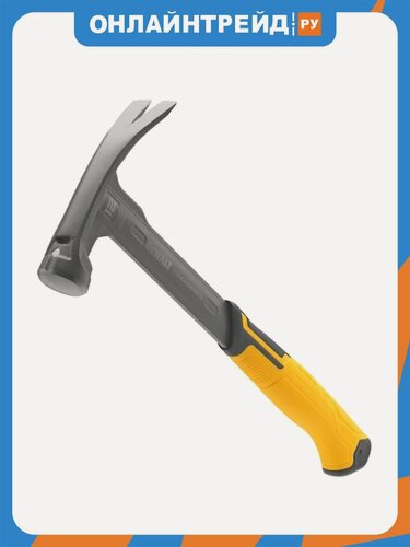 Изображение товара Молоток с гвоздодером Dewalt DWHT51135-0 RIP-CLAW, вес 340г, 370мм