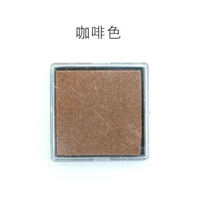 Цветные чернильные подушечки для рукоделия Coffee