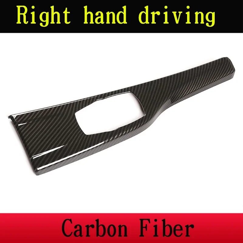 Для BMW 3 серии GT F30 F33 F34 F36 2013-2019: Матовая черная накладка на Carbon Fiber R H D