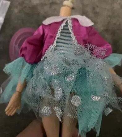 Одежда для куклы Monster High, серый сланец
