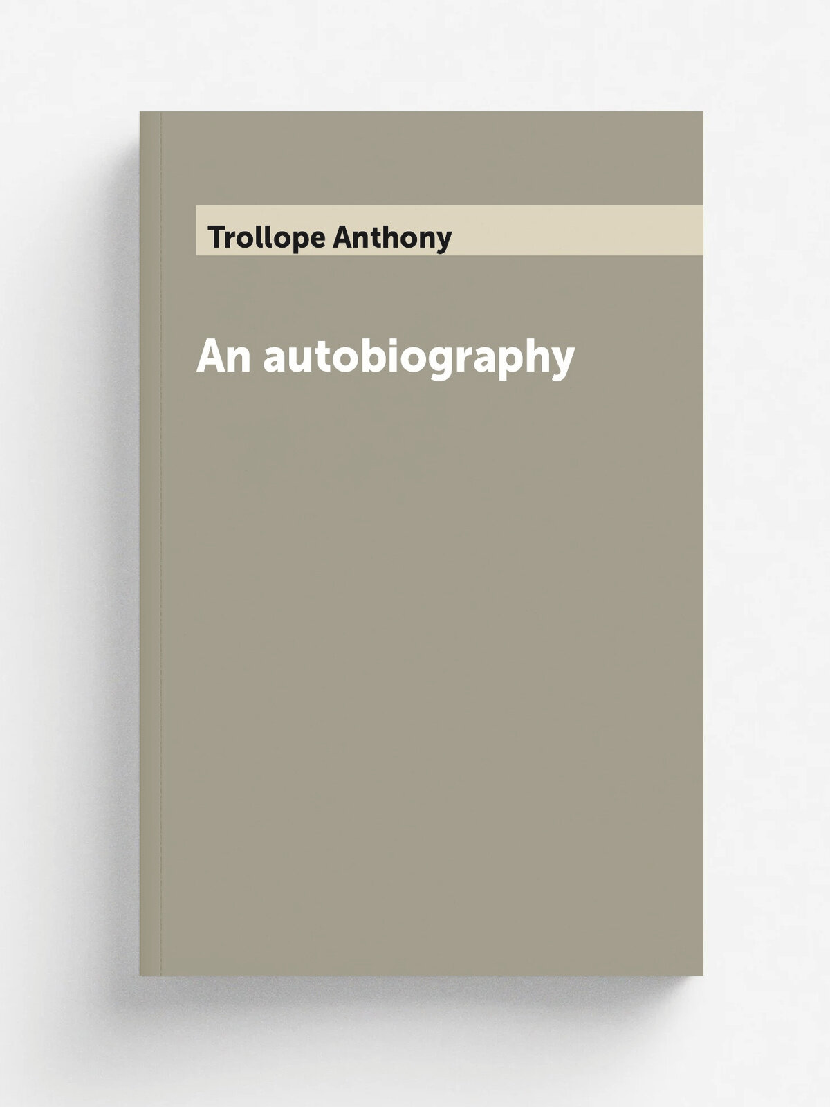 An autobiography