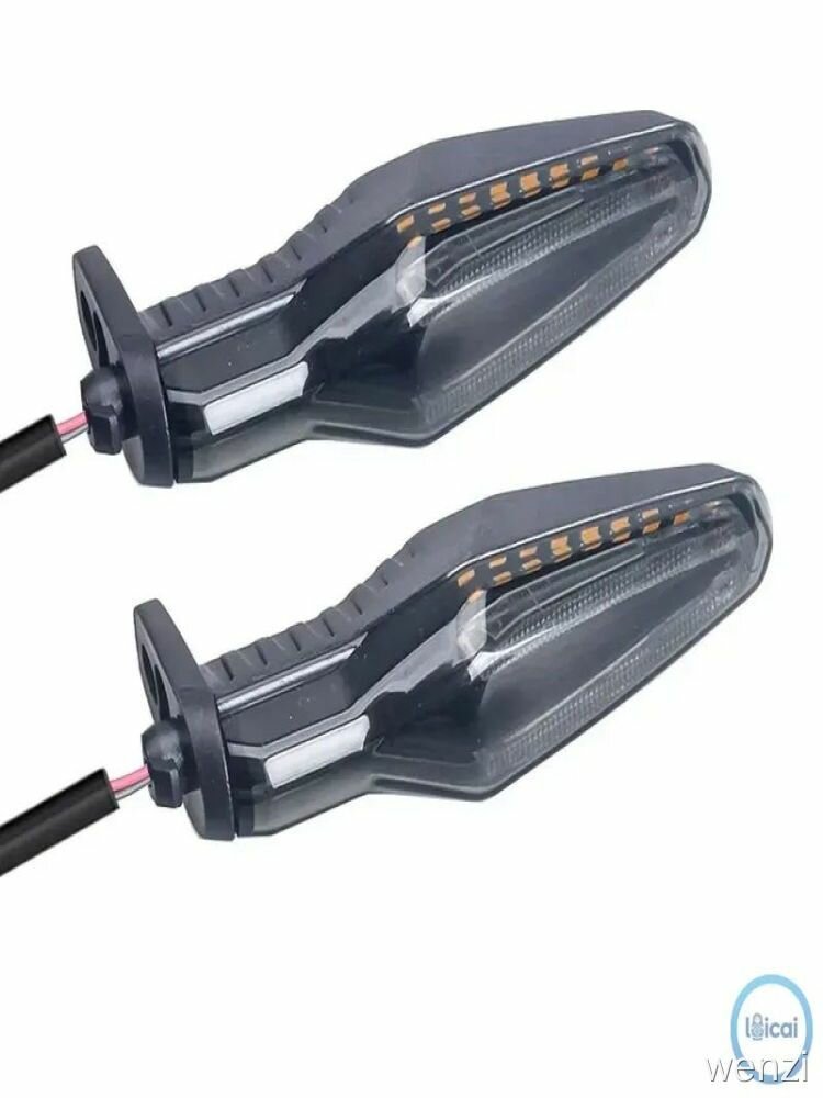 Поворотники LED для BMW S1000XR, F900XR, S1000R, F850GS, 2 шт, черные, комплект, для мотоцикла