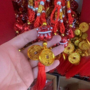 Смешанные стили праздничных подвесных украшений для свадьбы и новогоднего декора, традиционный китайский дизайн с