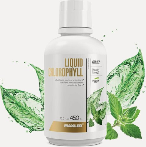 Изображение товара Хлорофилл жидкий Maxler Liquid Chlorophyll (450 мл.) (ментол)