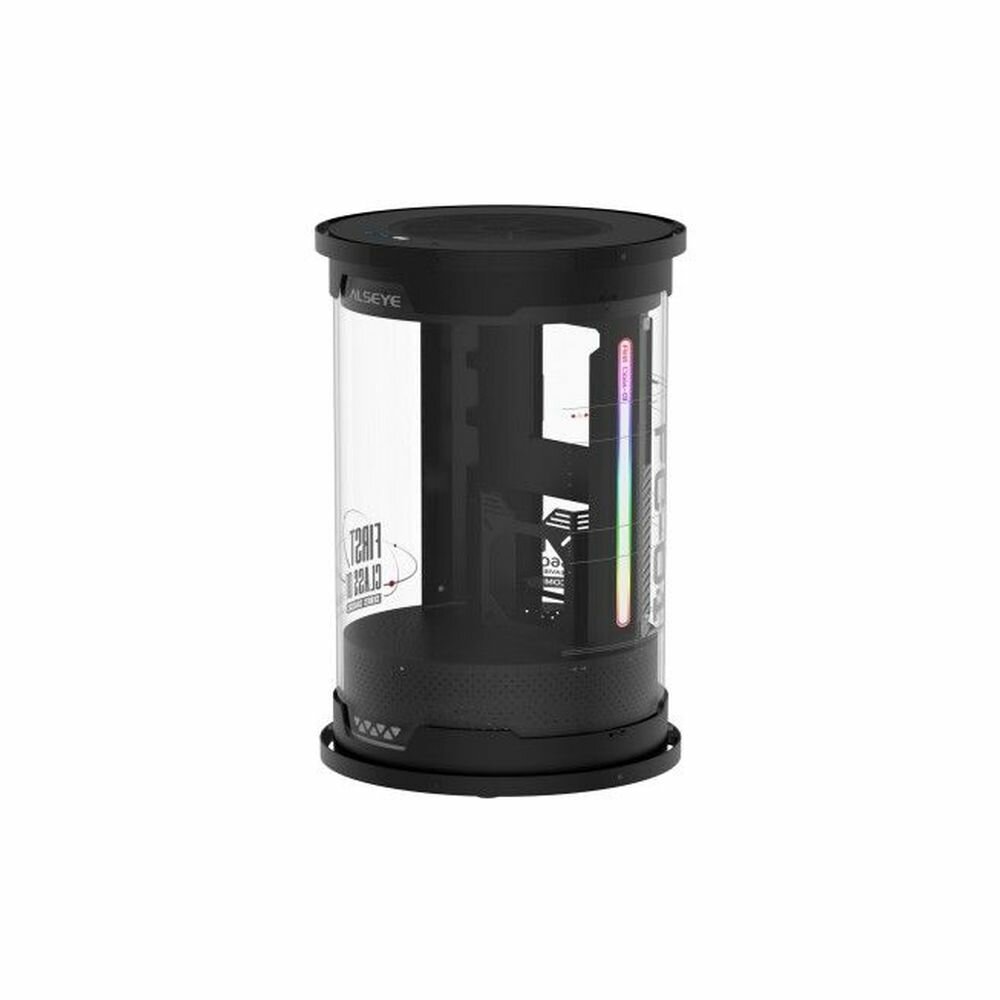 Корпус для ПК ALSEYE FC01-Pro-B, Проприетарный (собственный) / Нестандартный, Micro-ATX, Черный (AS.07.0341)