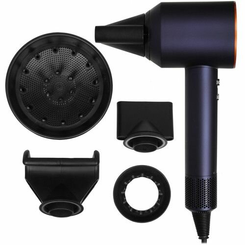 Фен Aceline Super Hair Dryer синий/золотистый