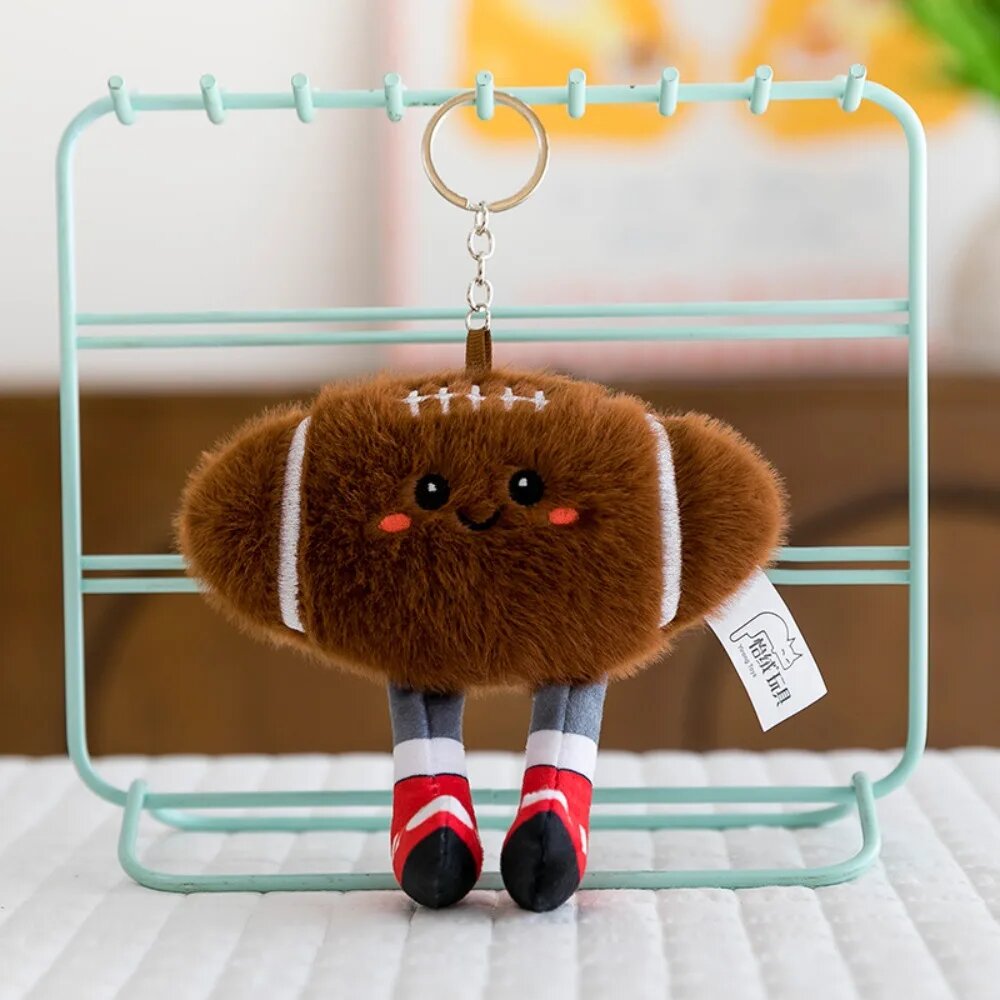 Плюшевые кулоны с ножками Коричневый, -12cm-Style 3