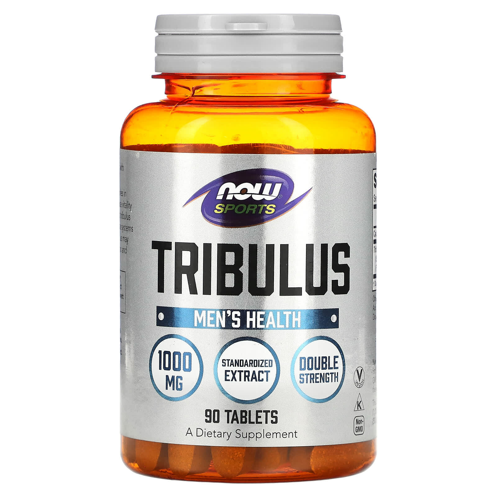 NOW Foods Sports Tribulus 1.000mg, 90 таблеток для тестестерона