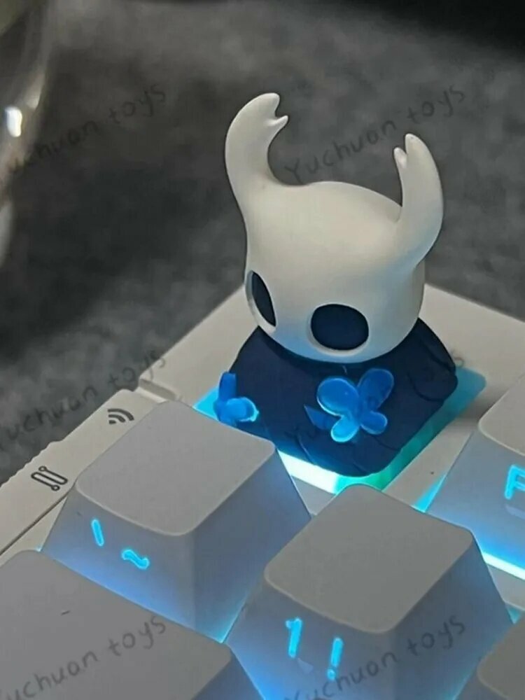 Кейкапы для механической клавиатуры, Пустой Рыцарь/Hollow Knight, Колпачки SKULL череп, смола, ручная работа, SA профиль, для MX Switch