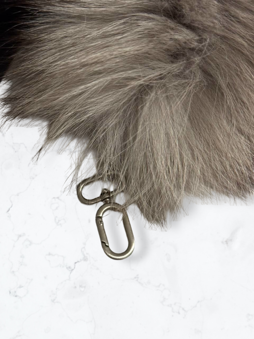 Брелок Paprika Bag Italy, серый — фото 1