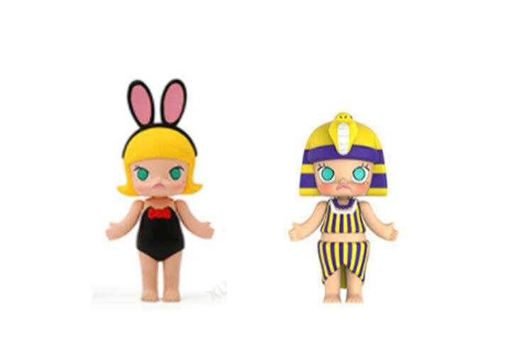 Коллекционные фигурки унисекс POP MART Molly Chinese Zodiac, Confirmed-Rabbit+Snake (Open)