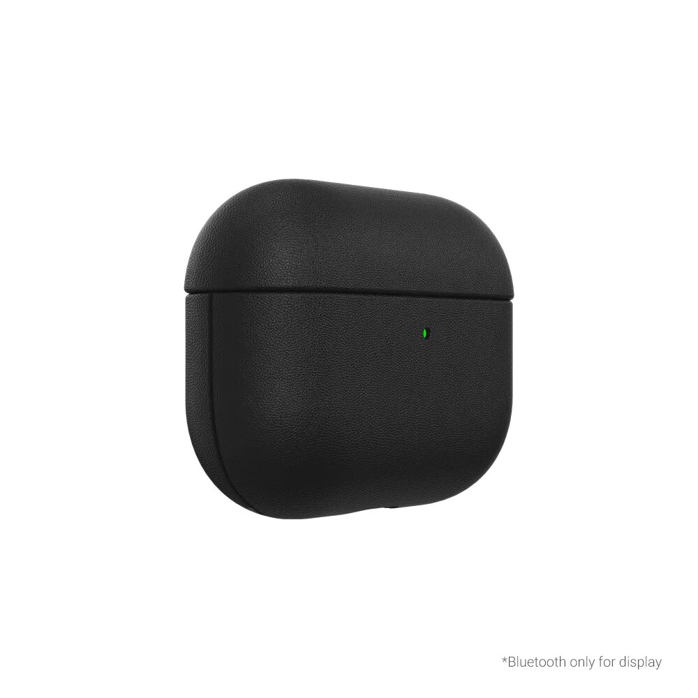 KZDOO чехол для Airpods Pro 3 из искусственной кожи Black