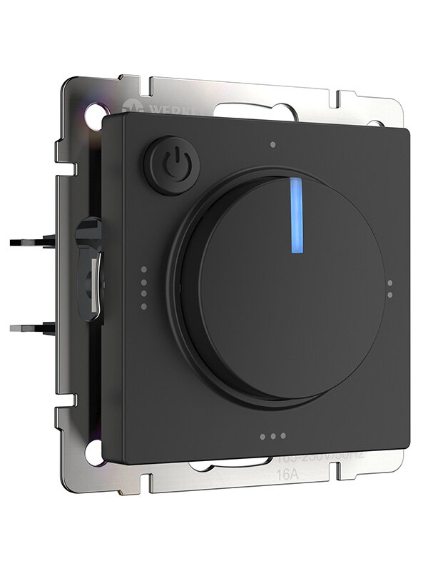 Терморегулятор для теплого пола WERKEL черный