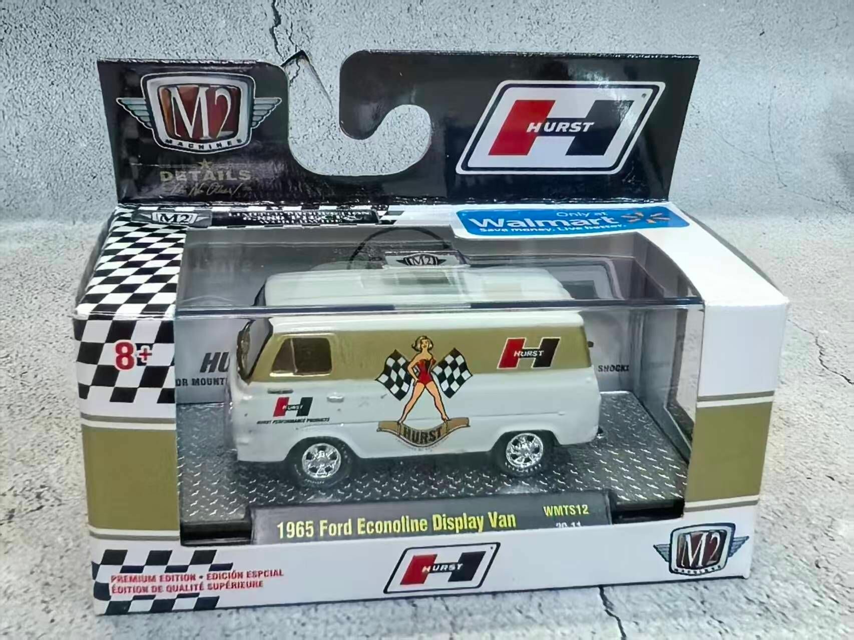 Коллекционная модель автомобиля из сплава в масштабе 1:64 M2 Machine Volkswagen Chevrolet Ford Van, специальное издание