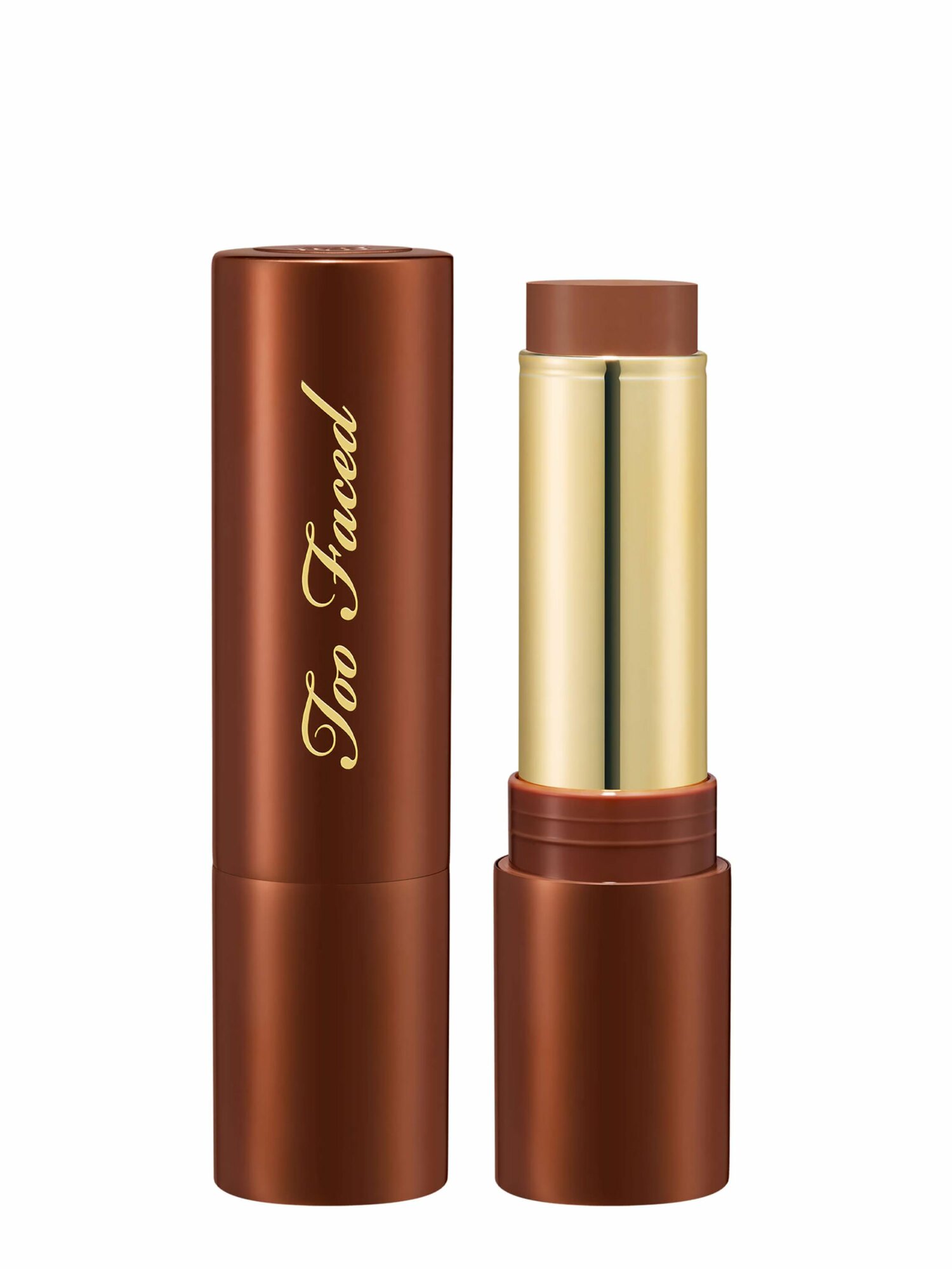 TOO FACED Скульптор-бронзер для лица Chocolate Soleil Melting Stick (Chocolate Caramel)