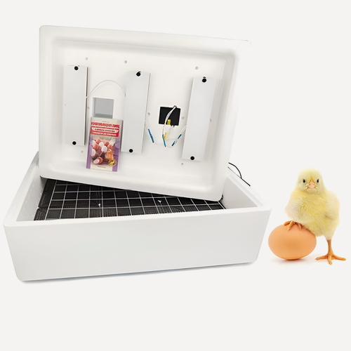Изображение товара Инкубатор Несушка БИ-2 на 104 яица (н/н 77), 104 яица, 220/12В, автоматический переворот, аналоговый терморегулятор с цифровым индикатором